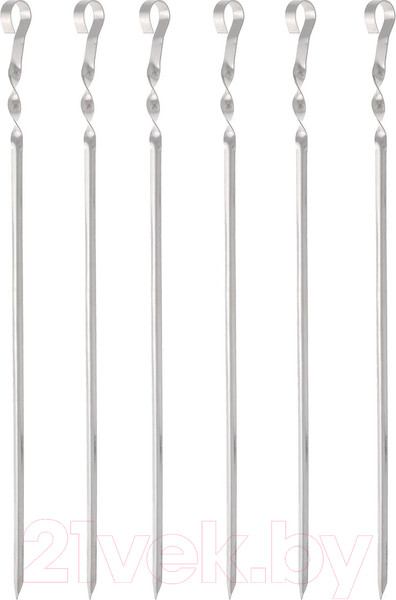 Изображение товара Набор шампуров Royal Grill 80-080 (6шт, в чехле)