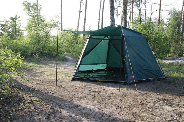 Изображение товара Палатка Tramp Mosquito Lux Green V2 / TRT-87