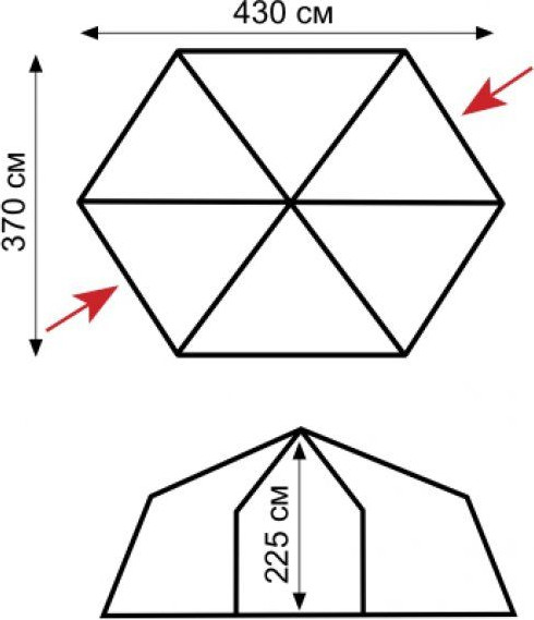 Изображение товара Палатка Tramp Mosquito Lux Green V2 / TRT-87