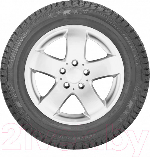 Изображение товара Зимняя легкогрузовая шина Gislaved Nord Frost Van SD 195/70R15C 104/102R (шипы)