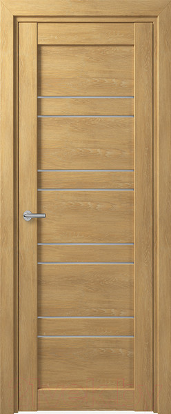 Изображение товара Дверь межкомнатная Deform D15 ДО 60x200 (дуб шале натуральный/мателюкс)
