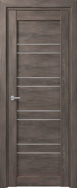 Изображение товара Дверь межкомнатная Deform D15 ДО 80x200 (дуб шале графит/мателюкс)