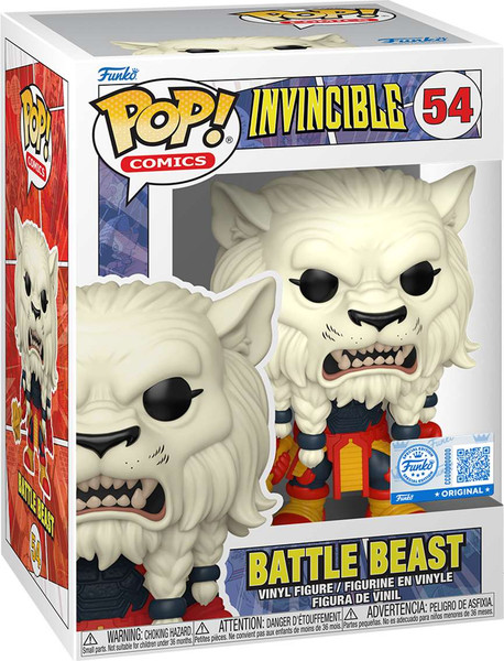 Фигурка коллекционная Funko POP! Comics Invincible. Battle Beast BD w/Chase Exc / Fun88859 — фото 6