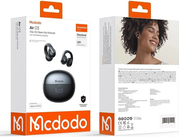 Изображение товара Беспроводные наушники McDodo Air O3 Series