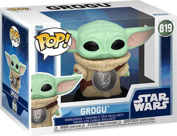 Фигурка коллекционная Funko POP! Star Wars M&G. Grogu With Mudhorn Chest Armor / Fun90447 — фото 6