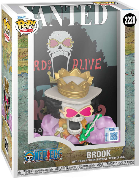 Фигурка коллекционная Funko POP! Animation Cover. One Piece. Brook Wanted Exc / Fun91754 — фото 6
