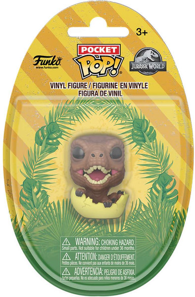 Фигурка коллекционная Funko POP! Pocket. Easter Egg. Jurassic World. Velociraptor / Fun89045 — фото 6