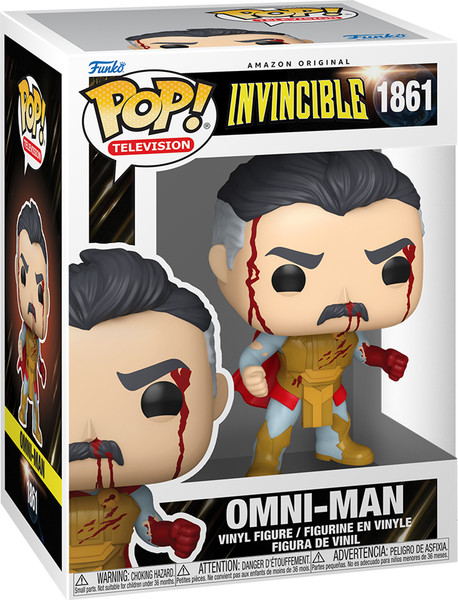 Фигурка коллекционная Funko POP! TV. Invincible S2. Omni-Man Armor Bloody / Fun90321 — фото 6