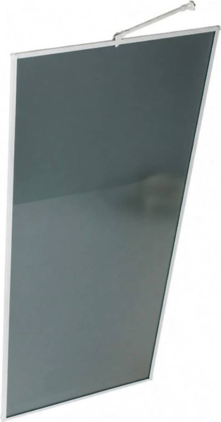 Душевая стенка MaybahGlass 109x195 / MGD-837-1 (графитовое стекло/белый матовый) — фото 3