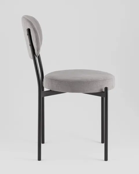 Изображение товара Стул Stool Group Бриф Original N / SG003-bmm-C082 (велюр серый)