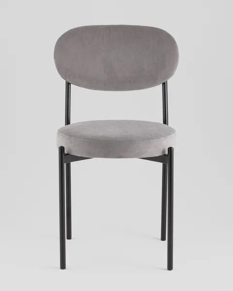 Изображение товара Стул Stool Group Бриф Original N / SG003-bmm-C082 (велюр серый)