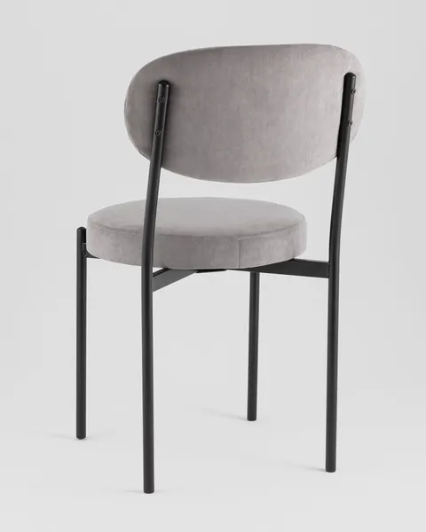 Изображение товара Стул Stool Group Бриф Original N / SG003-bmm-C082 (велюр серый)