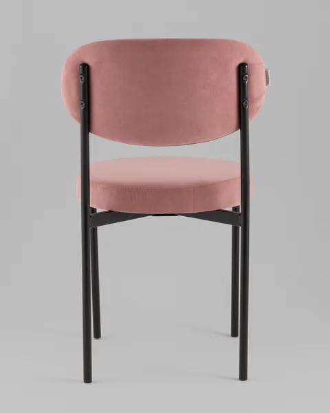 Изображение товара Стул Stool Group Бриф Original N / SG003-bmm-C062 (велюр пыльно-розовый)