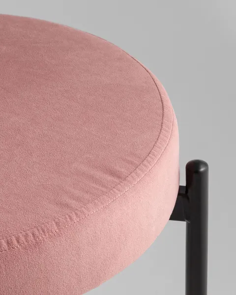 Изображение товара Стул Stool Group Бриф Original N / SG003-bmm-C062 (велюр пыльно-розовый)