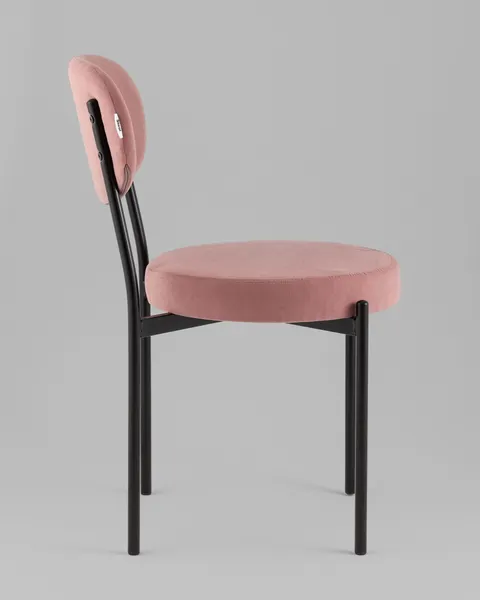 Изображение товара Стул Stool Group Бриф Original N / SG003-bmm-C062 (велюр пыльно-розовый)