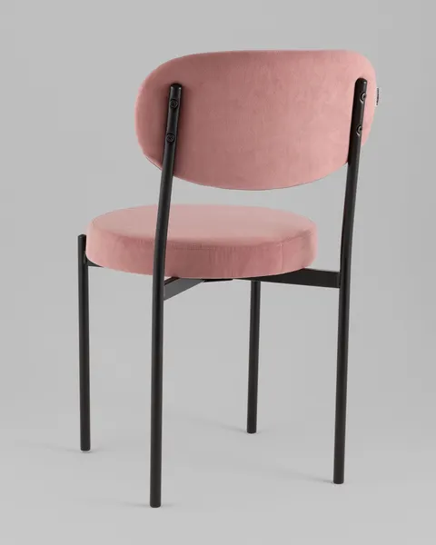 Изображение товара Стул Stool Group Бриф Original N / SG003-bmm-C062 (велюр пыльно-розовый)