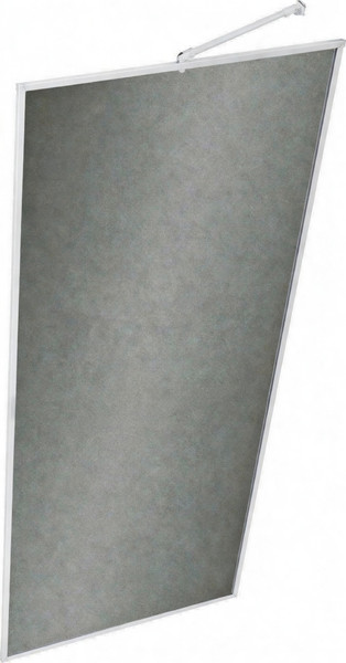 Душевая стенка MaybahGlass 109x195 / MGD-838-1 (графитовое матовое стекло/белый матовый) — фото 3