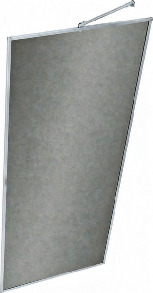 Душевая стенка MaybahGlass 109x195 / MGD-838-4 (графитовое матовое стекло/хром глянцевый) — фото 3