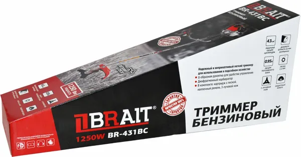 Изображение товара Триммер бензиновый Brait BR-431BC