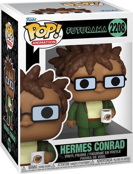 Фигурка коллекционная Funko POP! Animation. Futurama S5. Hermes Conrad w/Mug / Fun90427 — фото 6
