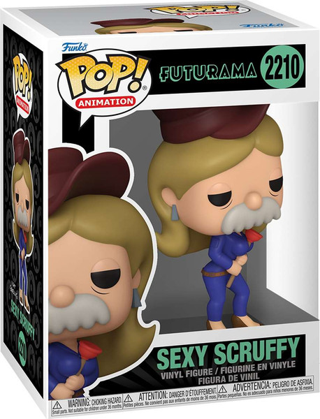 Фигурка коллекционная Funko POP! Animation. Futurama S5. Sexy Scruffy / Fun90429 — фото 6