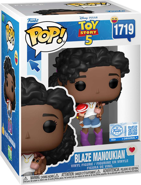 Фигурка коллекционная Funko POP! Disney. Toy Story 5. Blaze Manoukian Exc / Fun91994 — фото 6