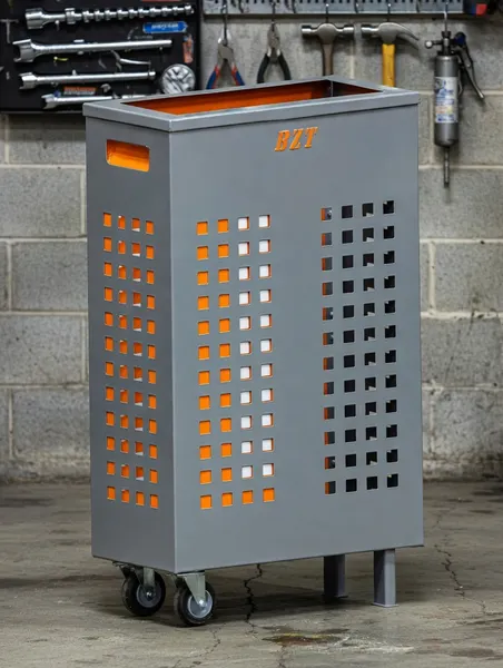 Изображение товара Урна уличная BZT Металлическая Tooltrashcan
