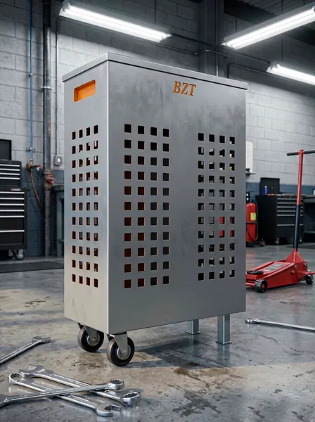Изображение товара Урна уличная BZT Металлическая Tooltrashcan