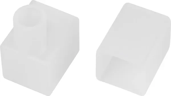 Заглушка для профиля Arlight MOONLIGHT-CAP-10x10mm-BOTTOM-S-SET / 055651 — фото 3