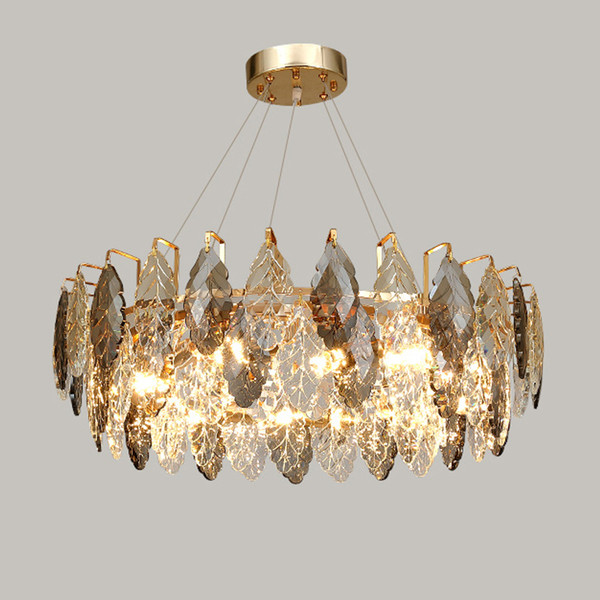 Изображение товара Люстра DeLight Collection D8011P/R-800 (золото/дымчатый)