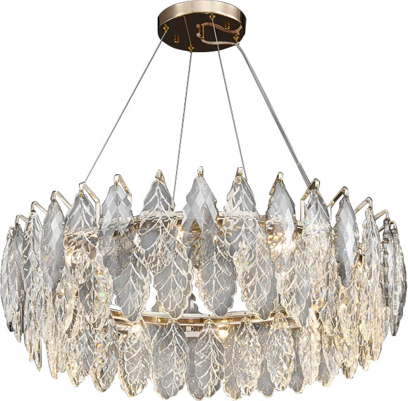 Изображение товара Люстра DeLight Collection D8011P/R-800 (золото/дымчатый)