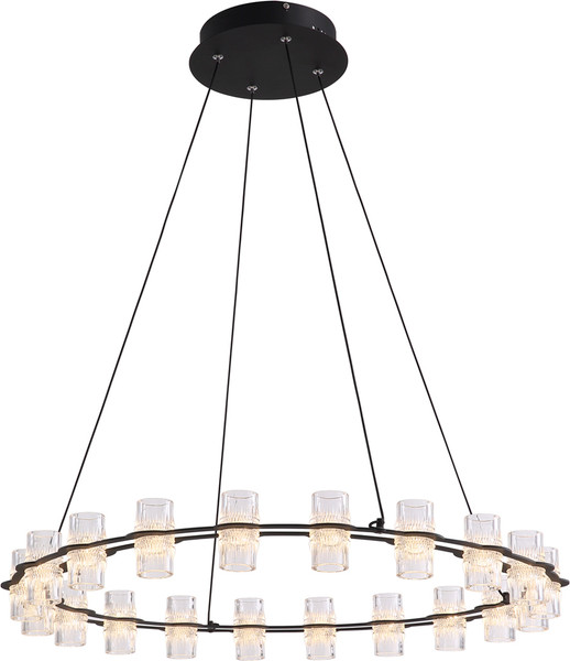 Изображение товара Люстра DeLight Collection P0677-680A (черный)