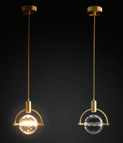 Изображение товара Потолочный светильник DeLight Collection 2121P/A (Brass)