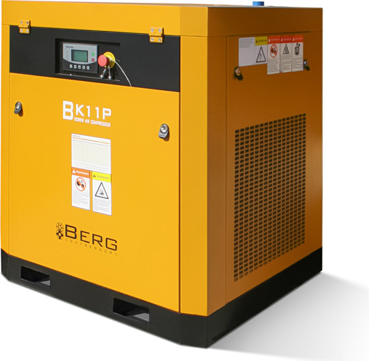 Изображение товара Винтовой компрессор BERG ВК-11Р (10 бар, IP55)