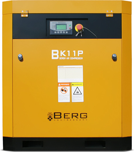 Изображение товара Винтовой компрессор BERG ВК-11Р (10 бар, IP55)