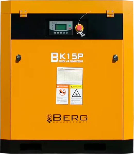 Изображение товара Винтовой компрессор BERG ВК-15Р (10 бар, IP55)