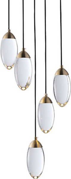 Изображение товара Люстра DeLight Collection Celestial MT8848-5H (Brass)