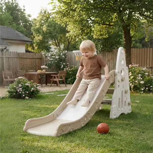 Изображение товара Горка UNIX Kids Rocket / PPSLRT145CL (бежевый)