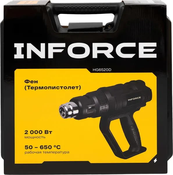 Изображение товара Строительный фен Inforce HG6520D