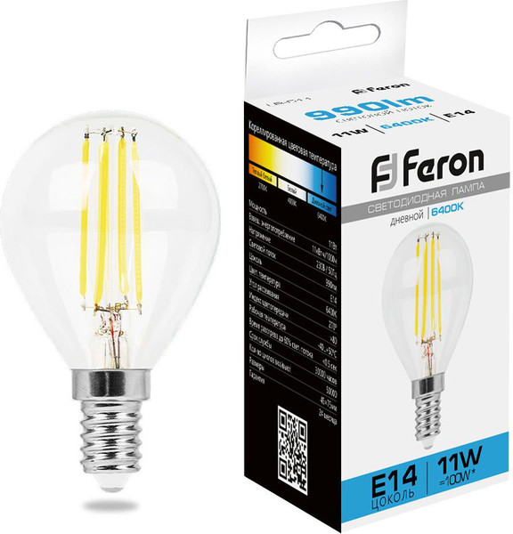 Изображение товара Лампа Feron LB-511 / 38225 (прозрачный)