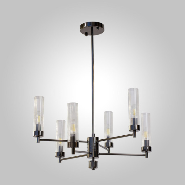 Изображение товара Люстра AM Group Indigo Sp6 Pearl Black / ЦБ-00001253