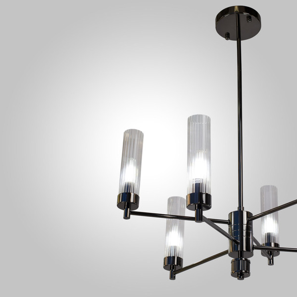 Изображение товара Люстра AM Group Indigo Sp6 Pearl Black / ЦБ-00001253