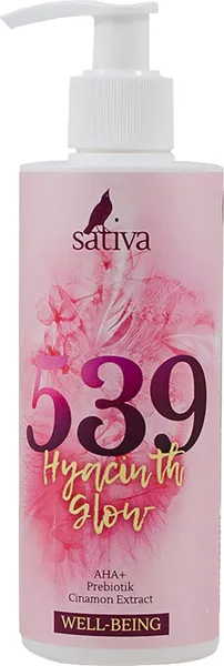 Изображение товара Гель для душа Sativa Гиацинтовый блик №539 (250мл)