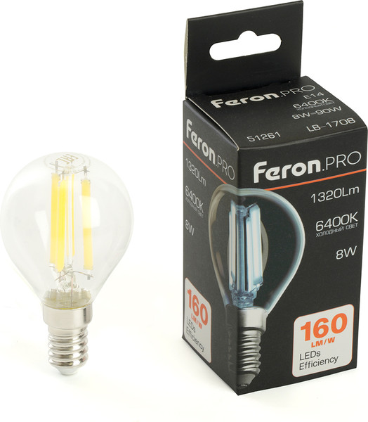 Изображение товара Лампа Feron LB-1708 / 51261