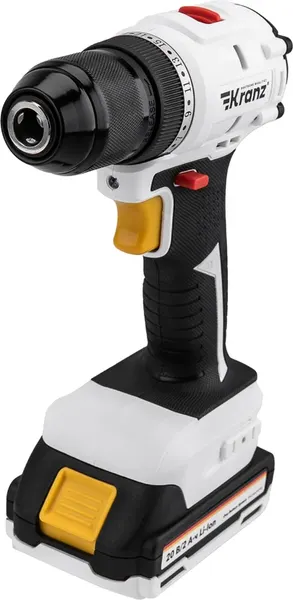 Изображение товара Аккумуляторная дрель-шуруповерт Kranz KR-PT-055
