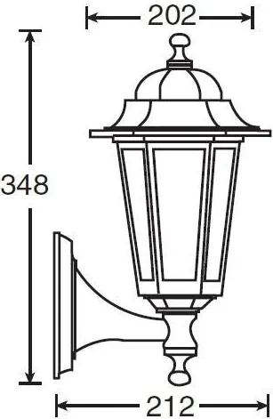 Изображение товара Бра уличное Oasis Light 79801S Bl