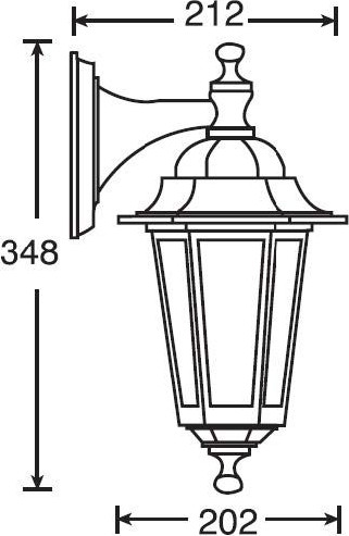 Изображение товара Бра уличное Oasis Light 79802S Bl