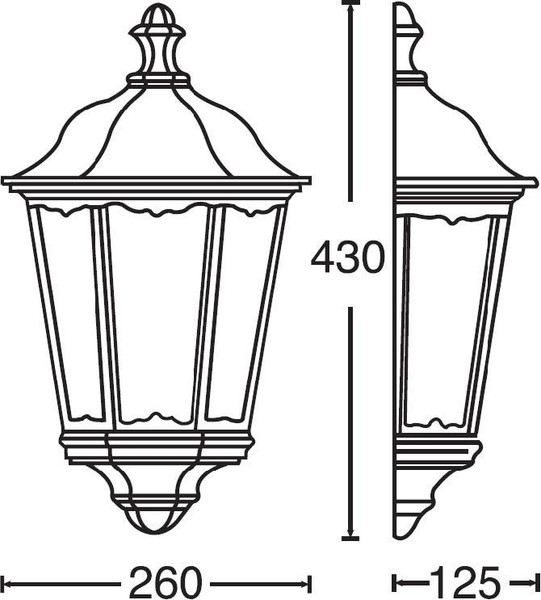 Изображение товара Бра уличное Oasis Light 79855 Bl