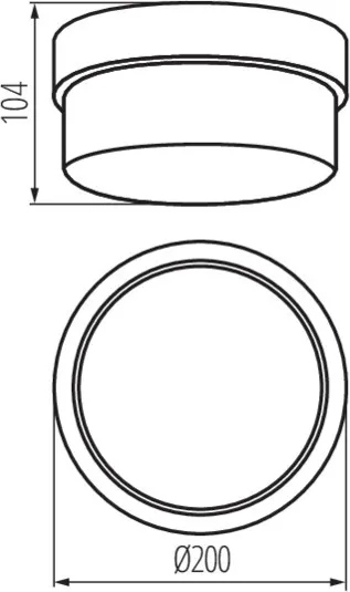 Изображение товара Потолочный светильник Kanlux Tuna 8091