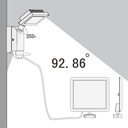 Изображение товара Бра уличное Oasis Light Solar W6101S-PIR SL Gr
